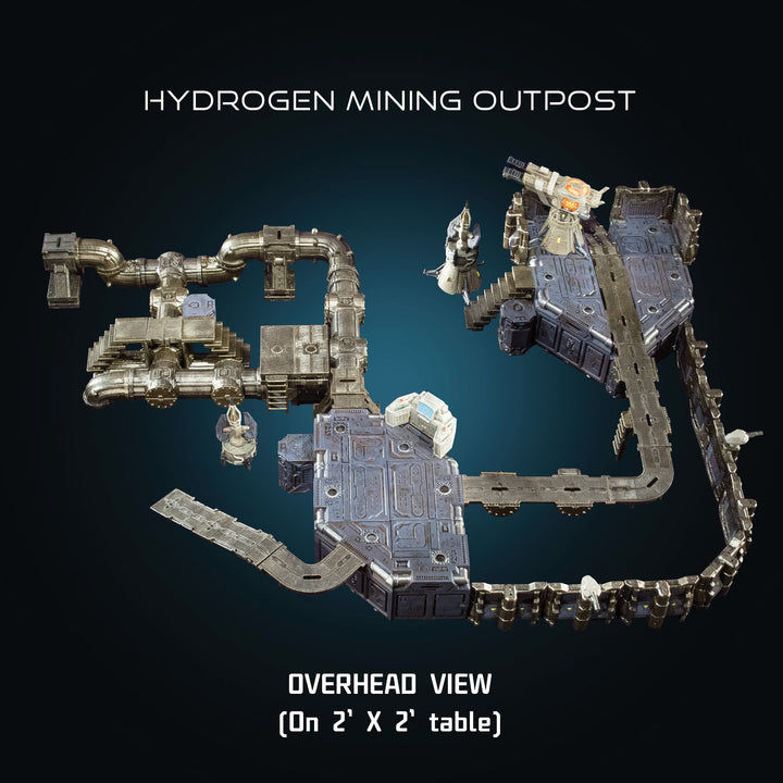 Hydrogen Mining Outpost (Painted)