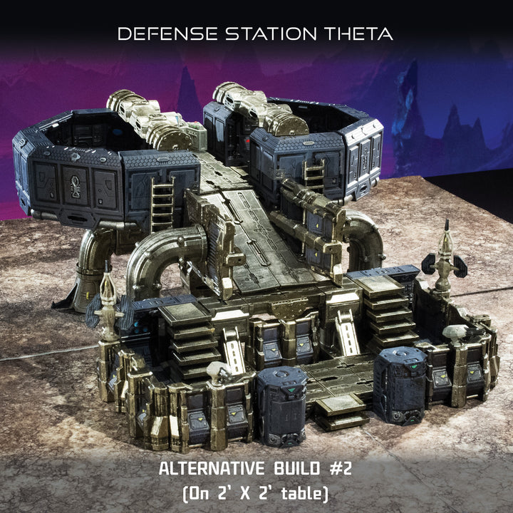 Hydrogen Mining Outpost (Painted)