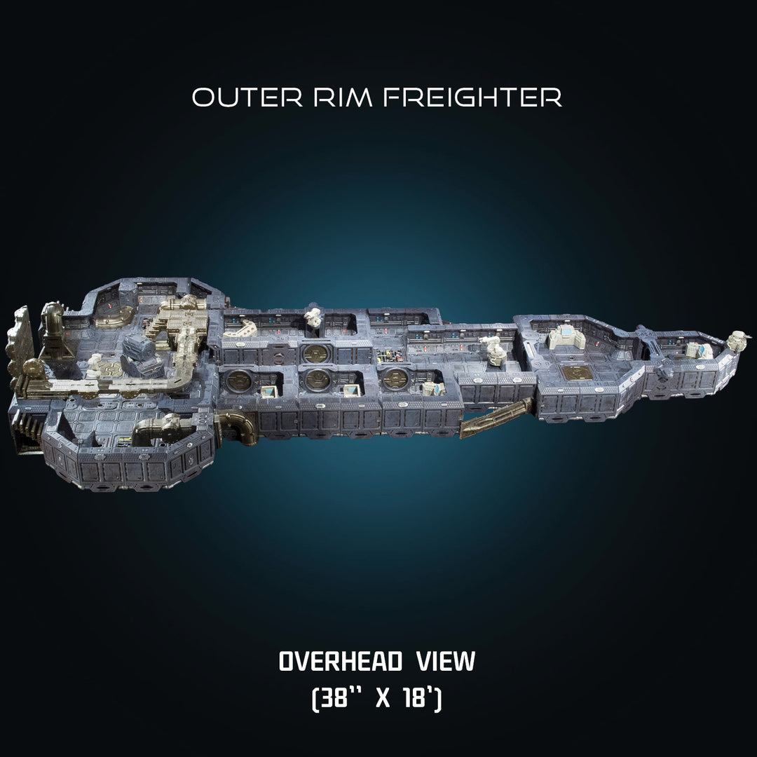 Outer Rim Freighter (Unpainted)