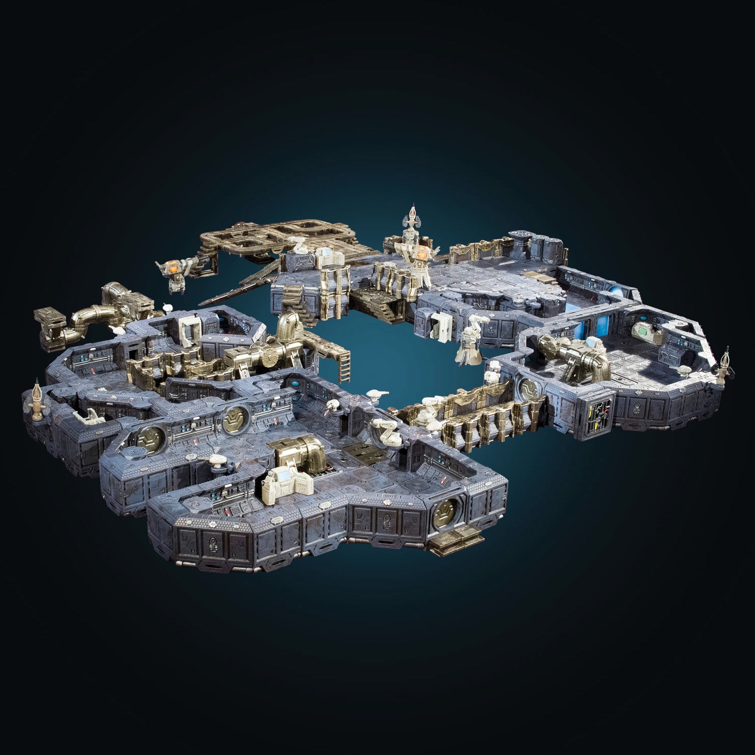 Malifax Spacedock Bundle (Unpainted) – Dwarven Forge