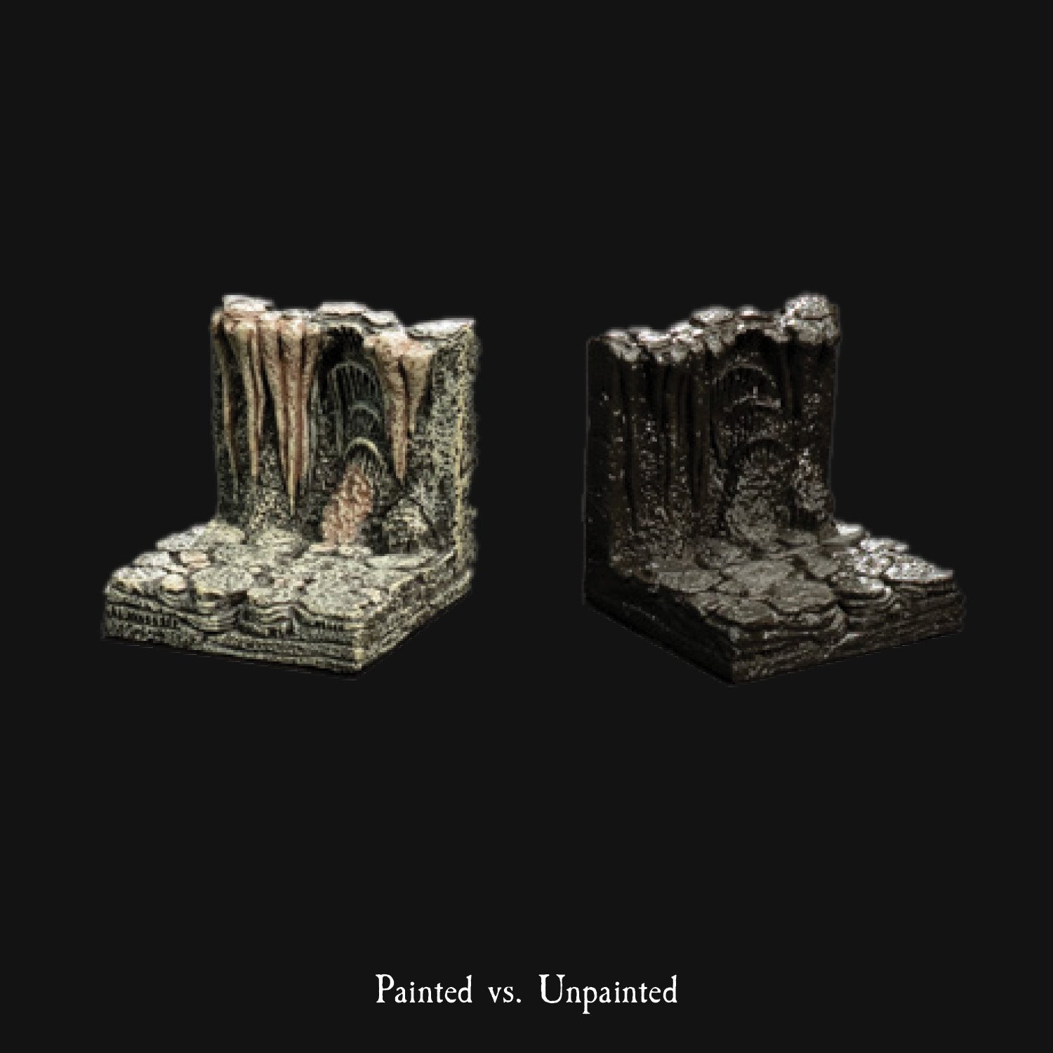Dwarven Forge Advanced Caverns Builder Set - Unpainted Modular