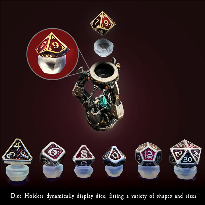 Dwarven Seven-die Reliquary Array - Plain Base