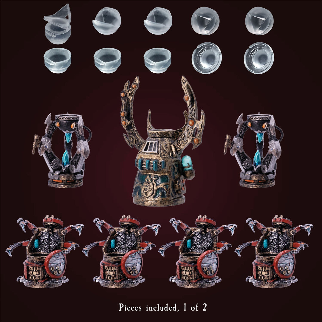 Artificer Seven-die Reliquary Array - Plain Base
