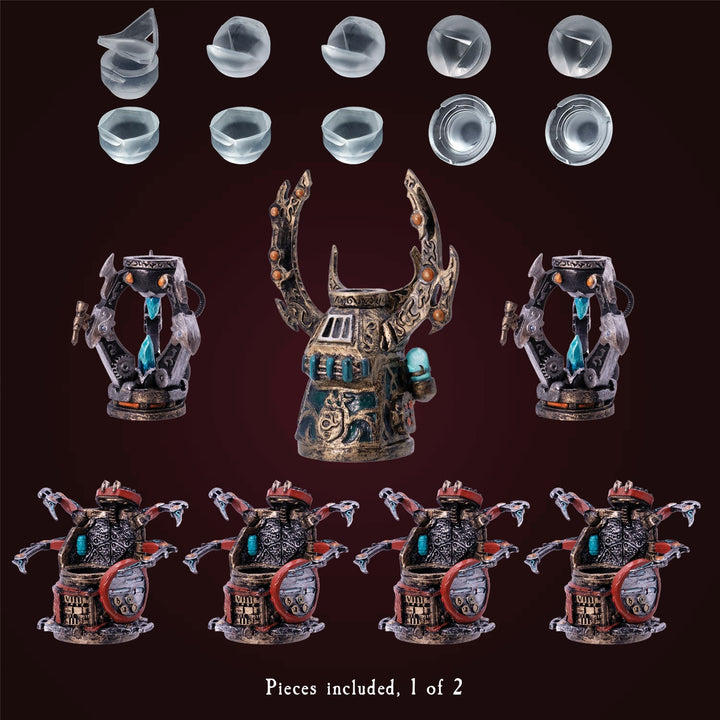 Artificer Seven-die Reliquary Array - Plain Base