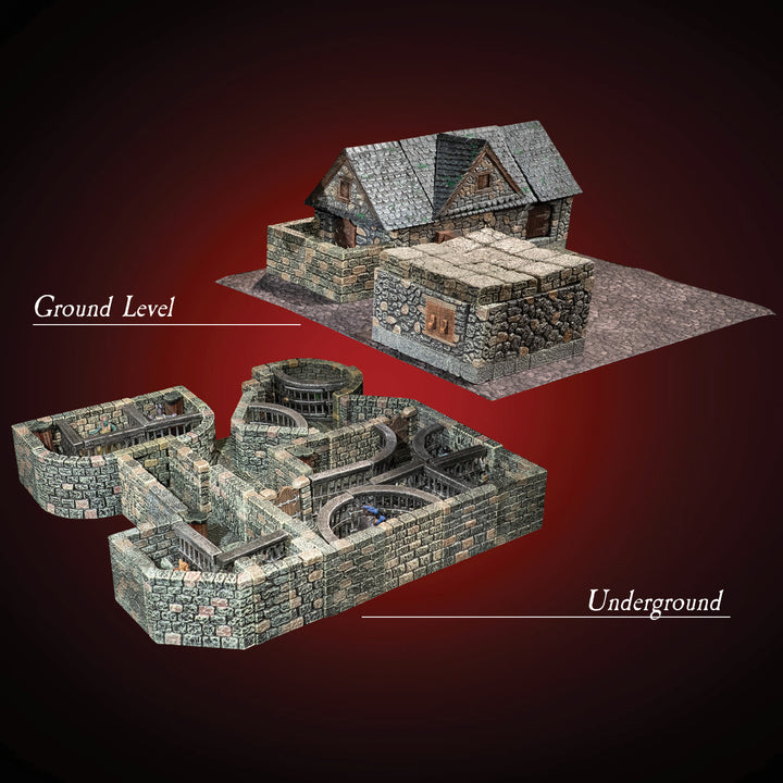 Just an Innocent Set of Houses Bundle (Unpainted)