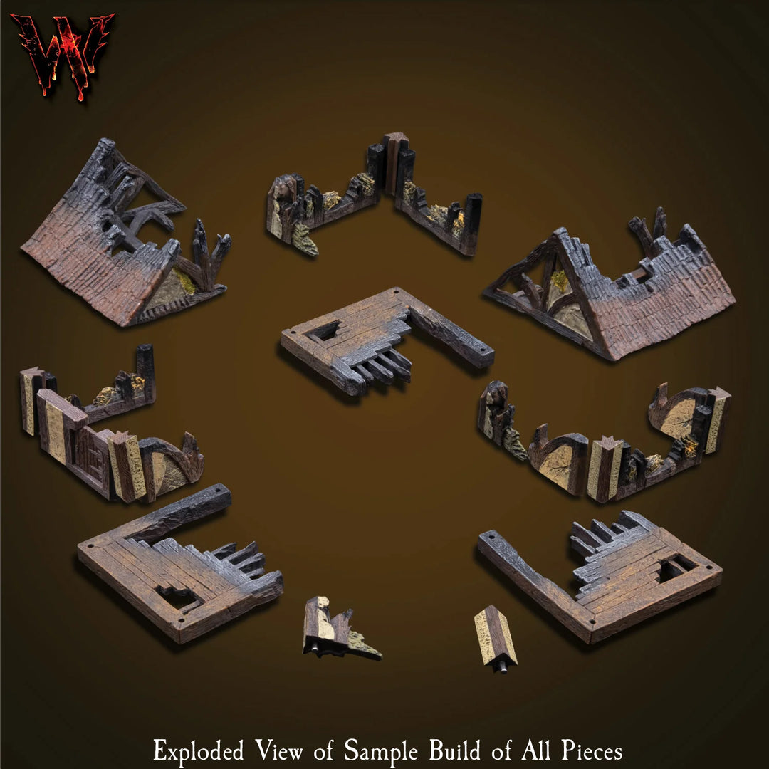 City Tudor Ruins (Unpainted)