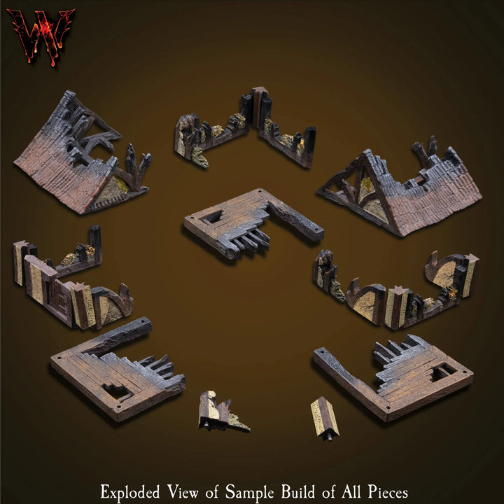 City Tudor Ruins (Unpainted)