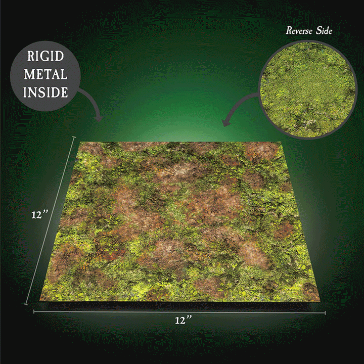12" × 12" Dual-Sided Terrain Trays – Available in Multiple Styles