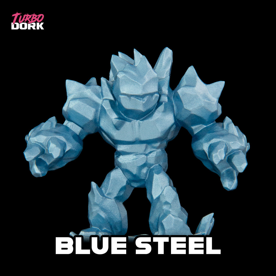 Blue Steel Metallic Acrylic Paint (0.75 oz/22 ml)