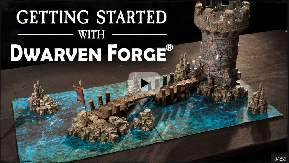 Video Gallery. Image of the getting started with dwarven forge video thumbnail.