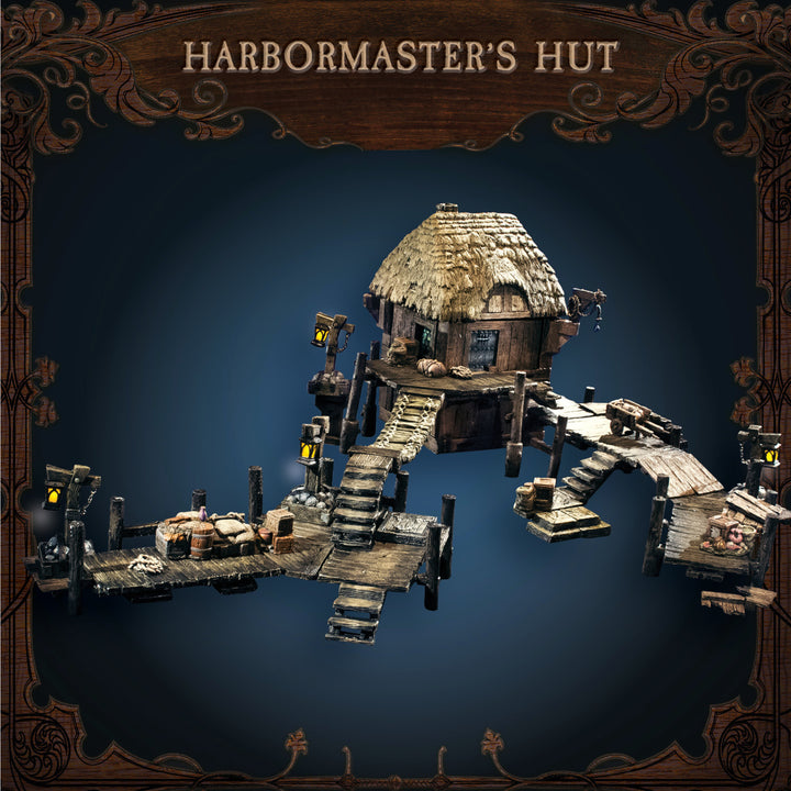 Landmark - Harbormaster's Hut (Unpainted)