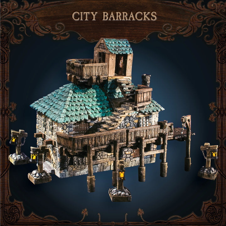 Landmark - City Barracks (Unpainted)