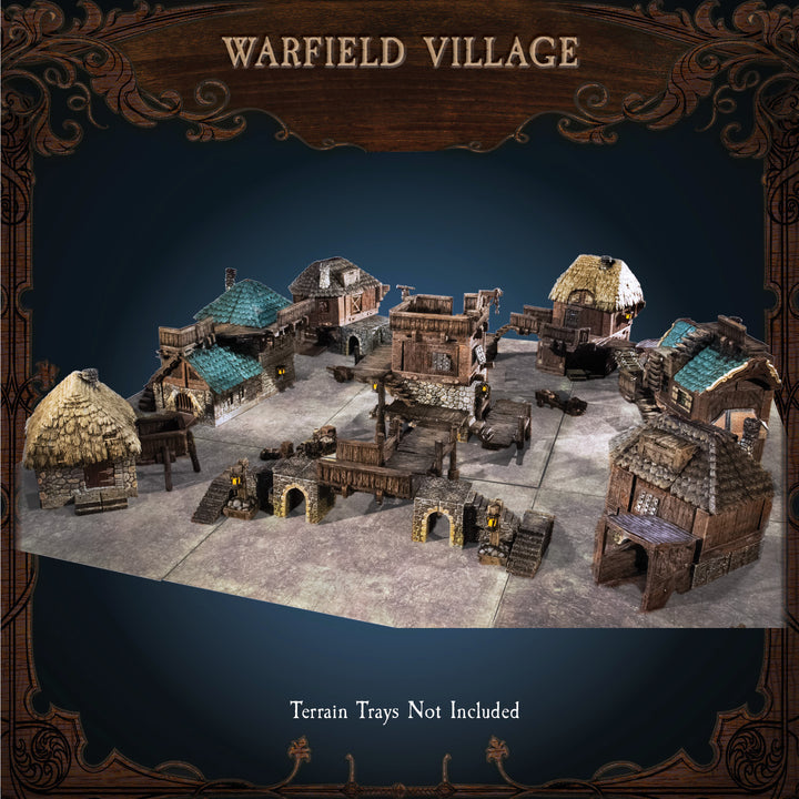 District - Warfield Village (Unpainted)