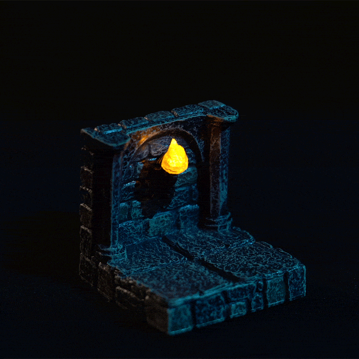 Classic Dungeon LED Walls (Painted)