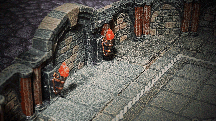 Grand Vaulted Wall (Unpainted)