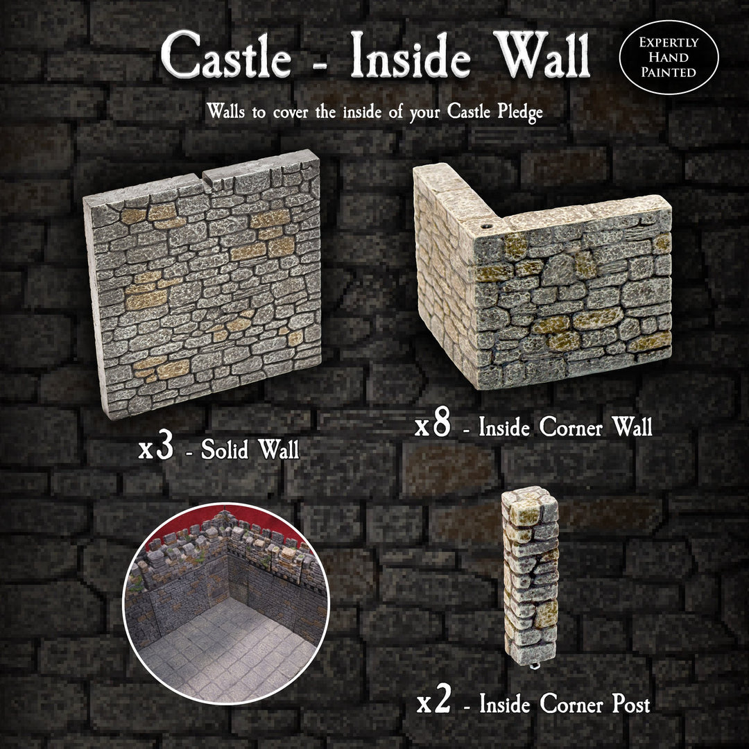 Castle Inside Wall Pack (Painted)