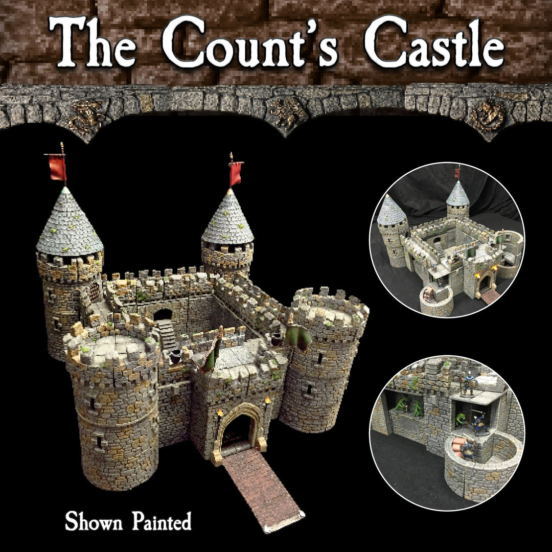 Count's Castle Set (Unpainted)