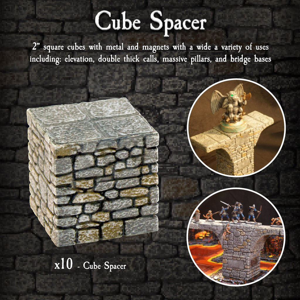 Cube Spacer Pack (Painted)