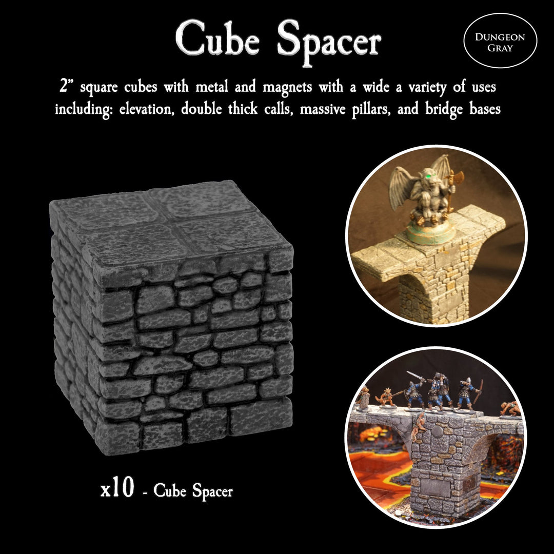 Cube Spacer Pack (Unpainted)