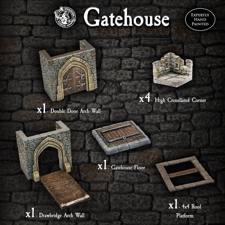 Gatehouse Set (Painted)