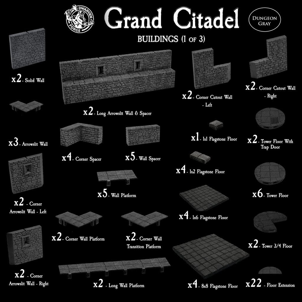 Grand Citadel Set (Unpainted)