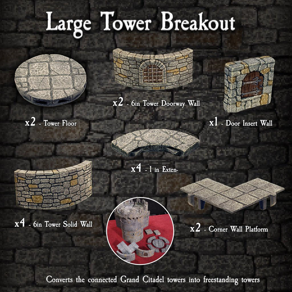 Large Tower Breakout (Painted)