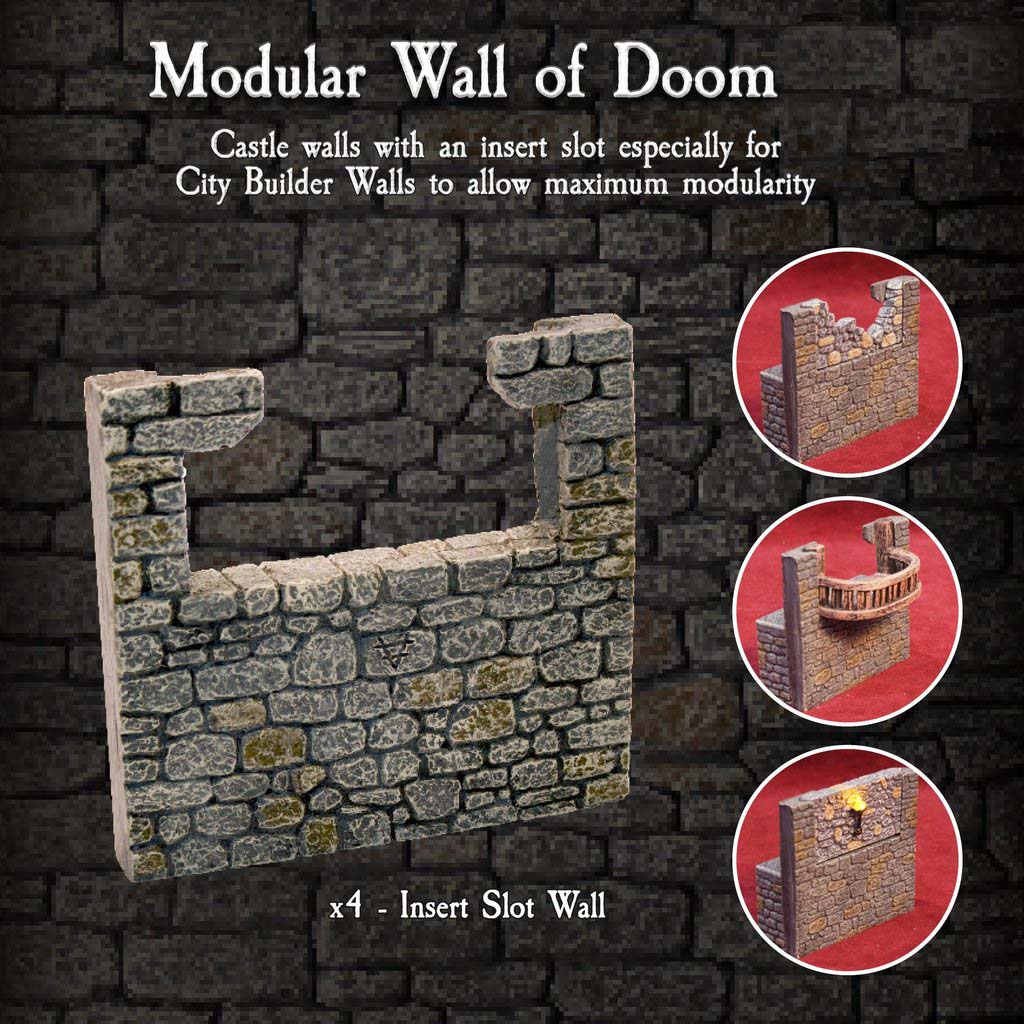 Modular Wall of Doom (Painted)