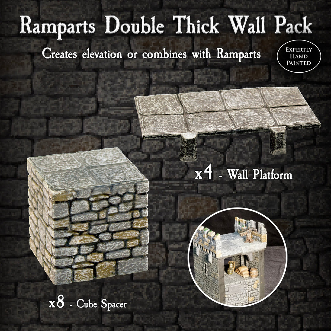 Ramparts Double Thick Wall Pack (Painted)