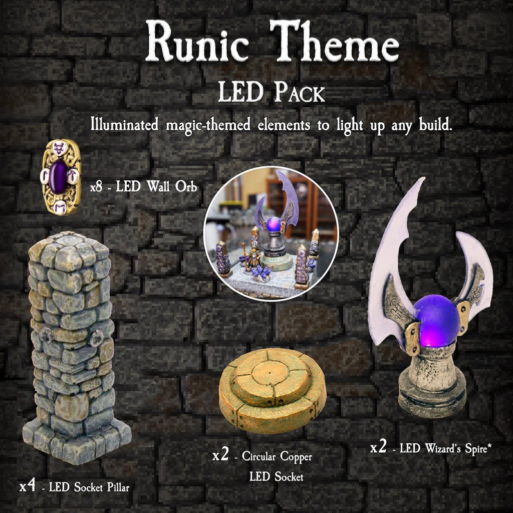 Runic Theme LED Pack (Painted)