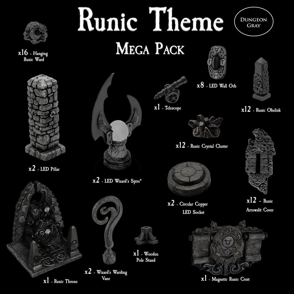 Runic Theme Mega Pack (Unpainted)