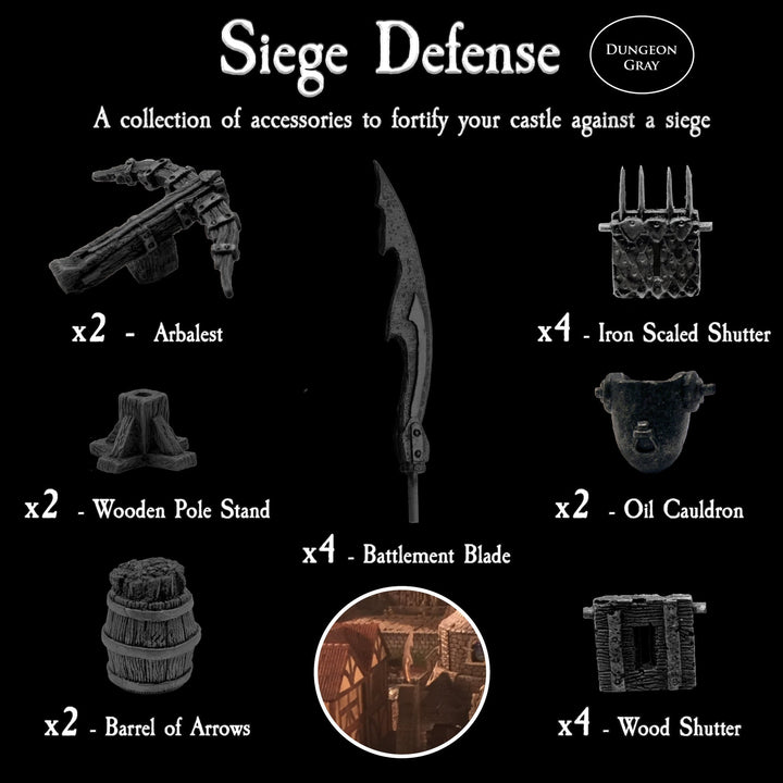 Siege Defense Pack (Unpainted)