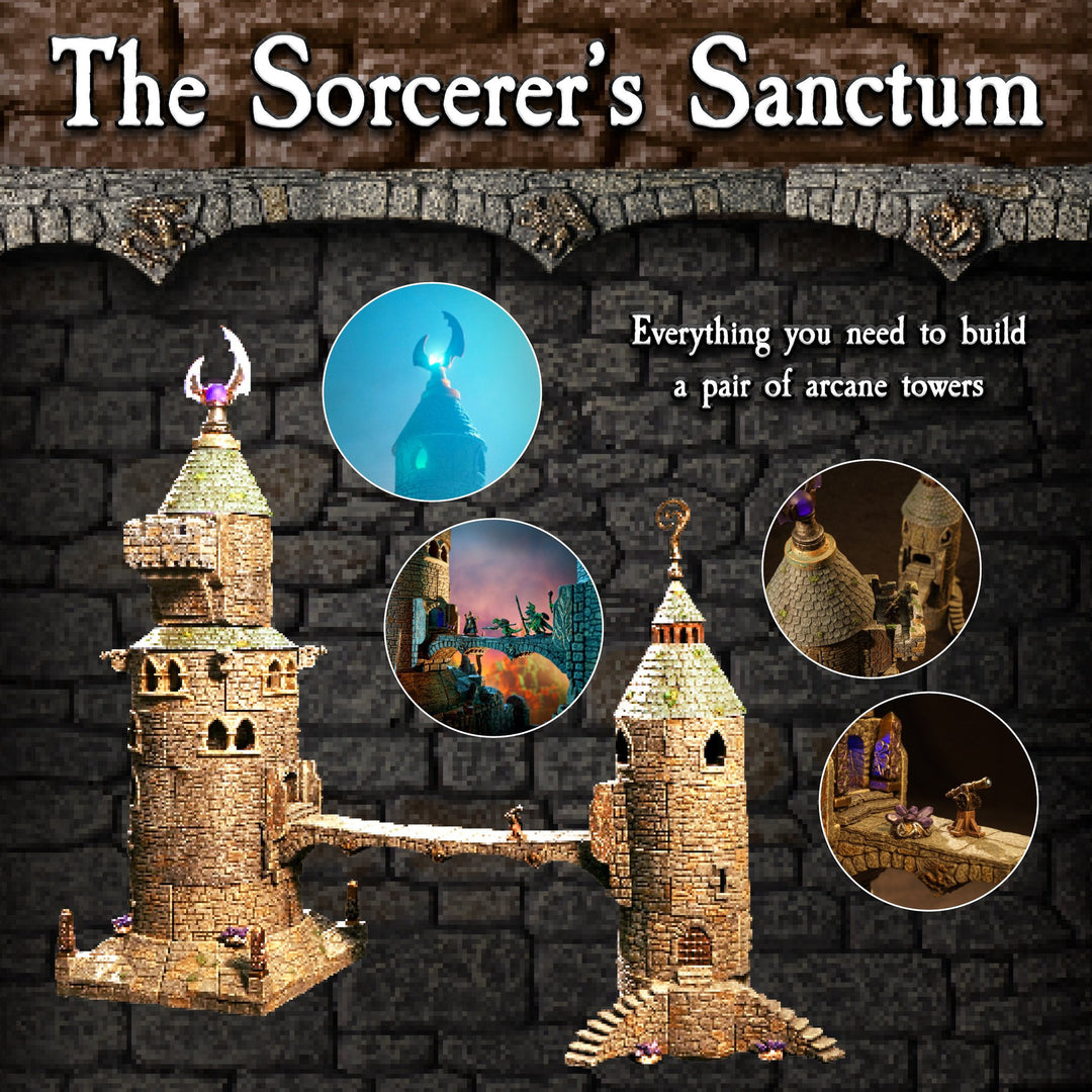 Sorcerer's Sanctum Set (Painted)