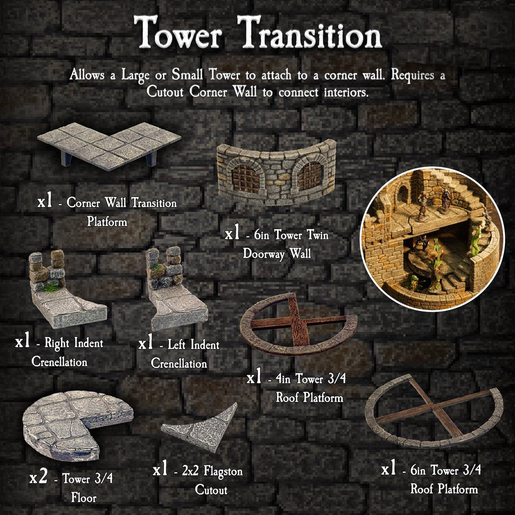 Tower Transition Pack (Painted)
