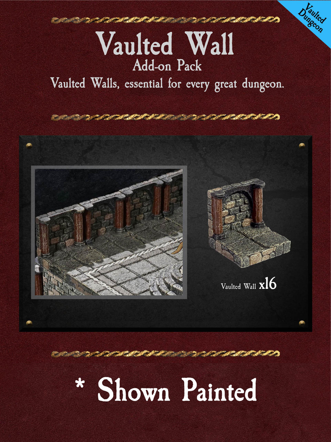 Vaulted Walls - Unpainted