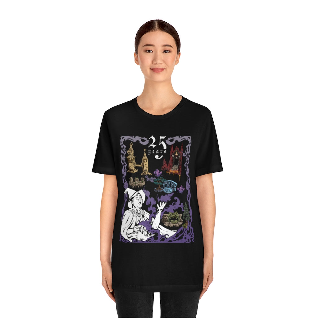 25th Anniversary T-Shirt: 2-Sided Print (SHIPS TO USA ONLY)