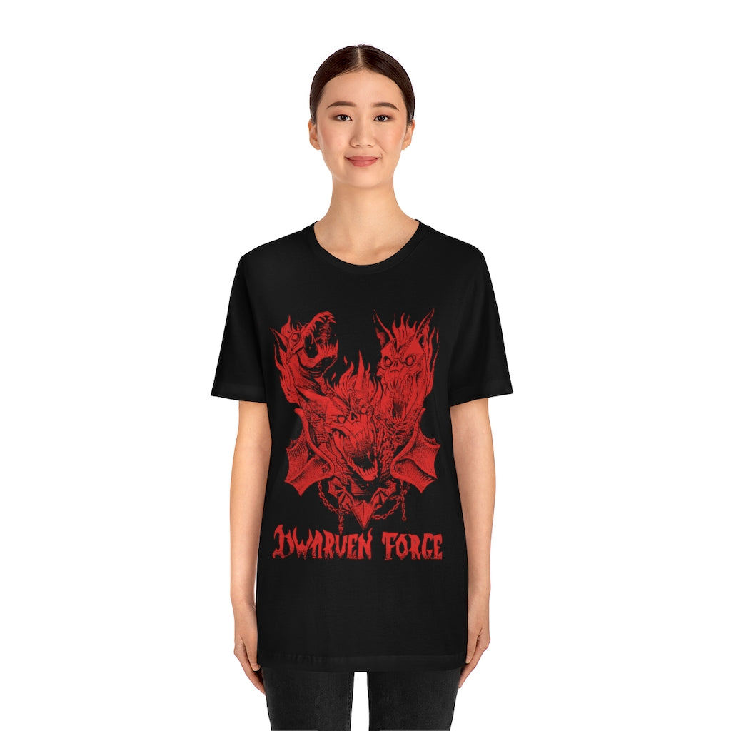 Dwarven Forge T-shirt:  Cerberus (SHIPS TO USA ONLY)