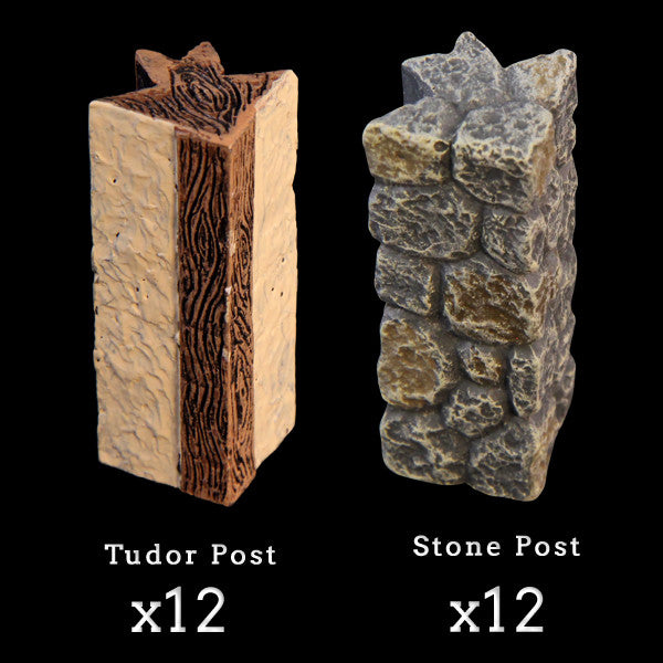 Corner Posts Add-On Pack (Painted)