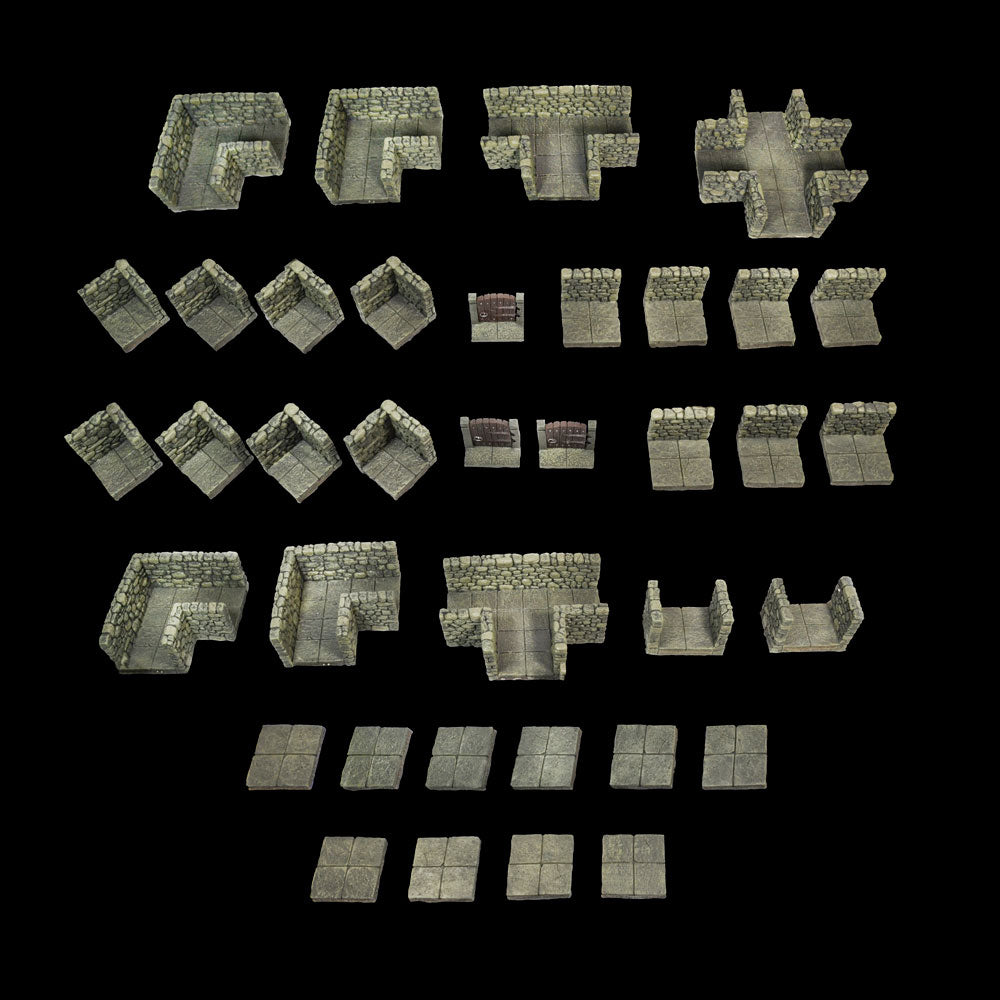Room & Passage Set -- The First Dwarven Forge Set (Classic Resin)