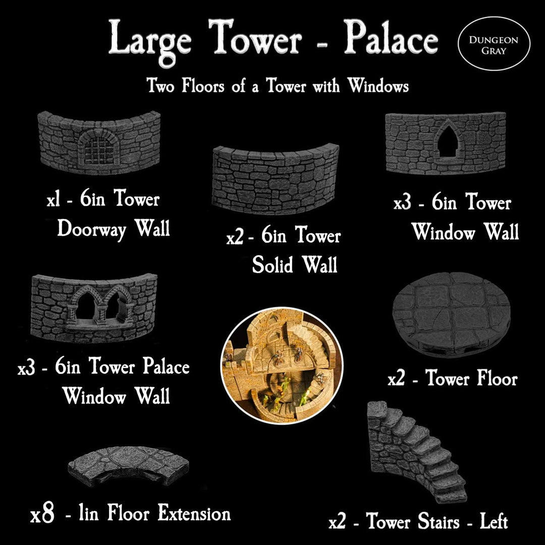Large Tower Palace (Unpainted)