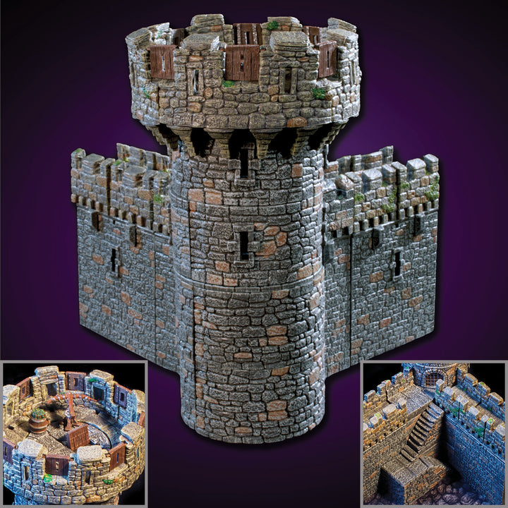 Small Corner Tower (Painted)