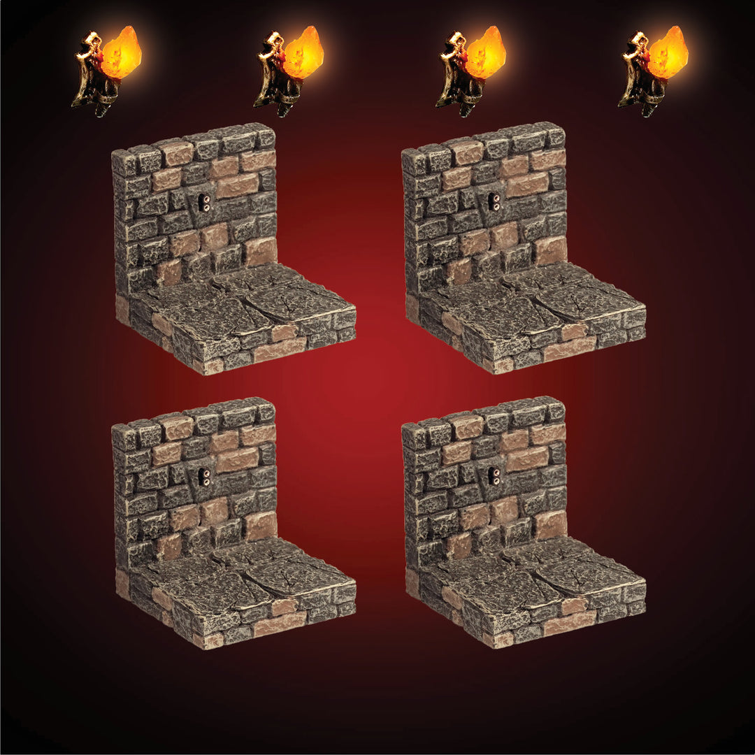 Classic Dungeon LED Walls (Painted)