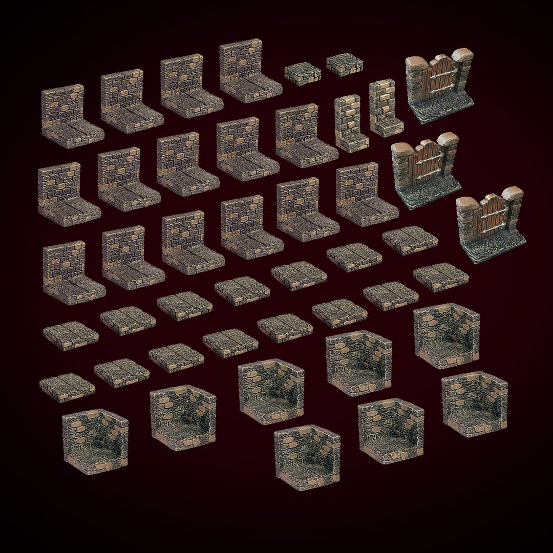 Classic Dungeon Remastered Core Set Bundled with 6.8-E104-P (Painted)