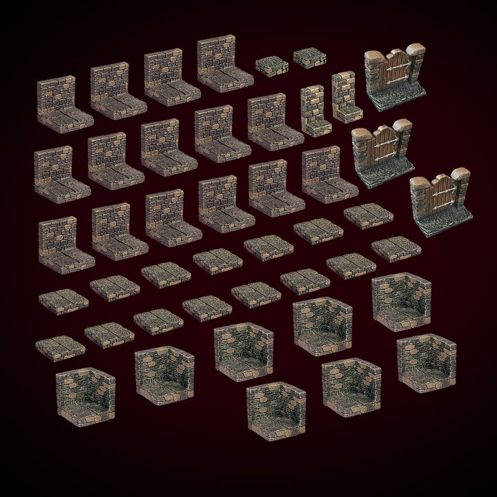 Classic Dungeon Remastered Core Set Bundled with 6.8-E104-P (Painted)