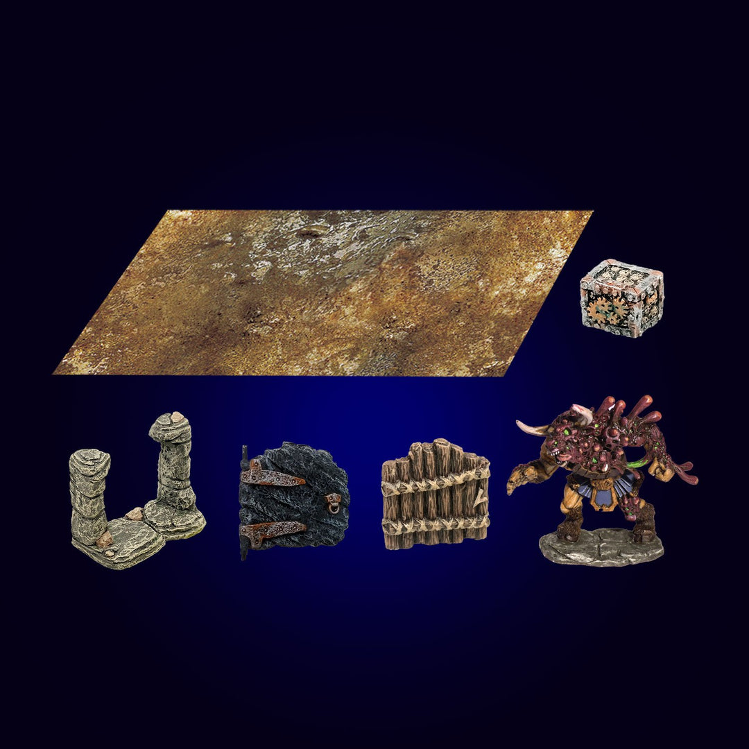 Bestial Cliff Adventure Pack (Painted)