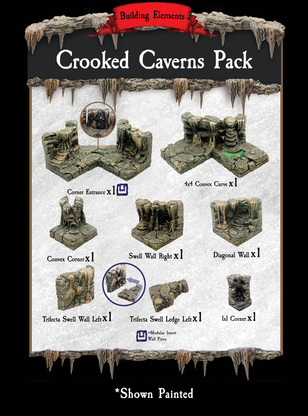 Crooked Cavern Pack (Unpainted)