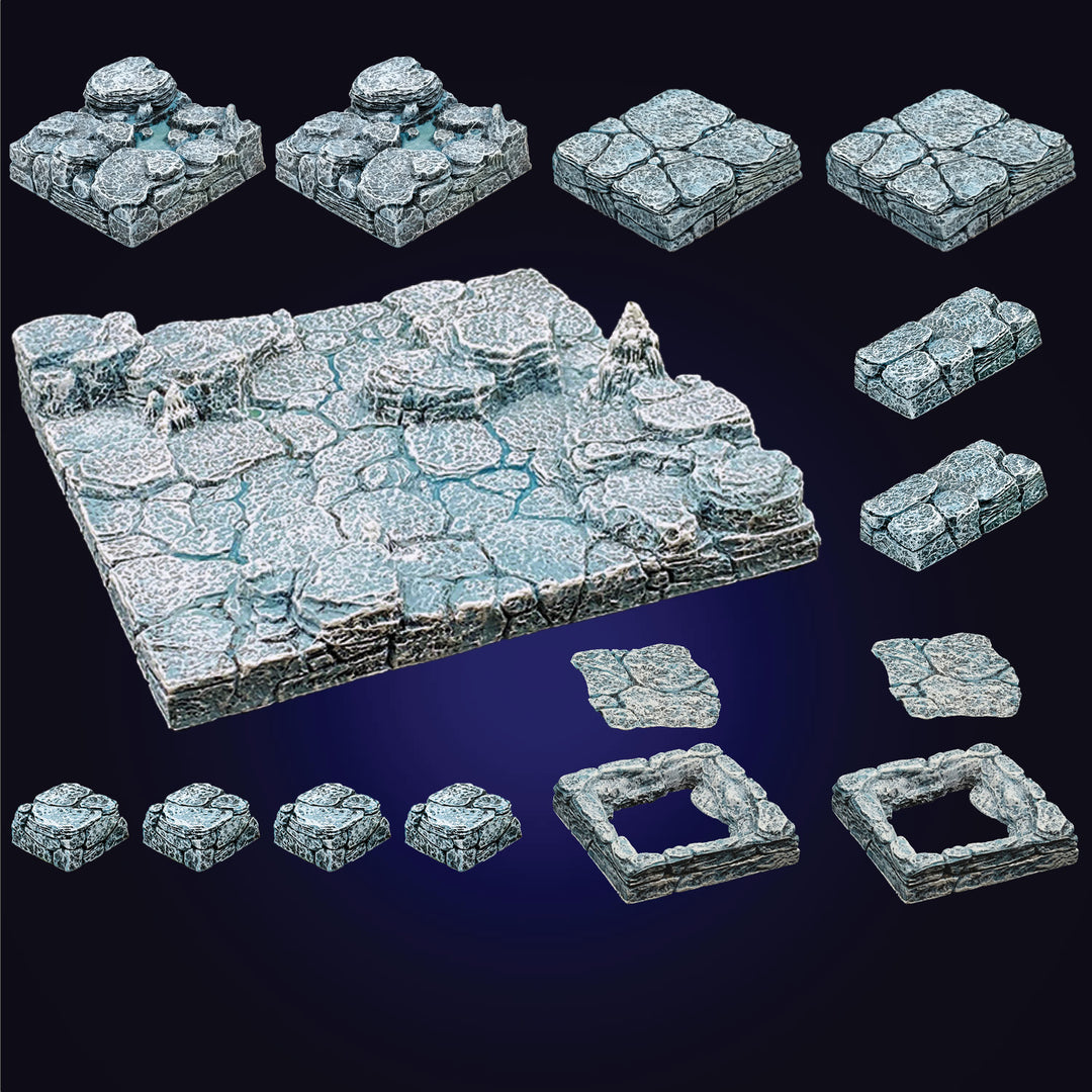 Ice Cavern Floors Pack (Painted)