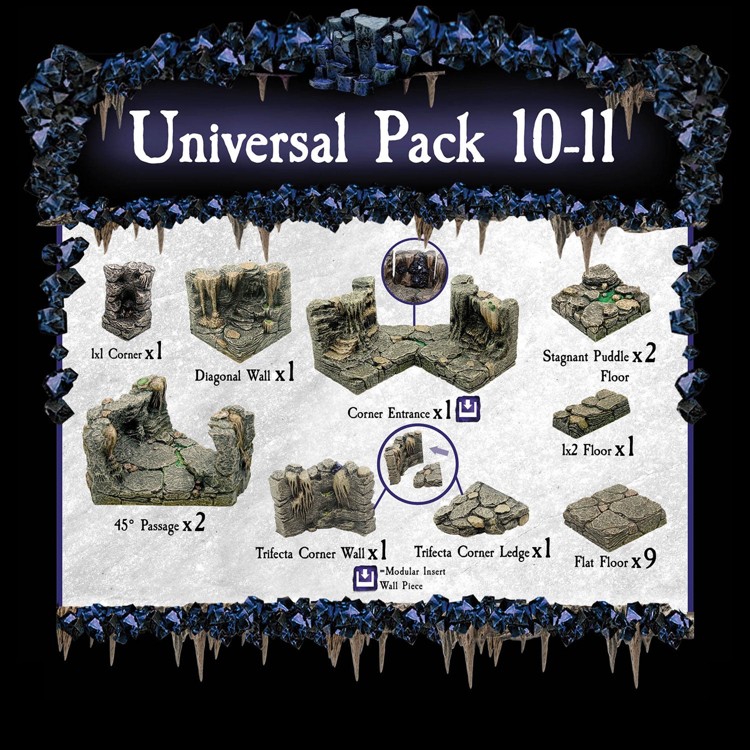 Universal 10-11 (Painted) – Dwarven Forge