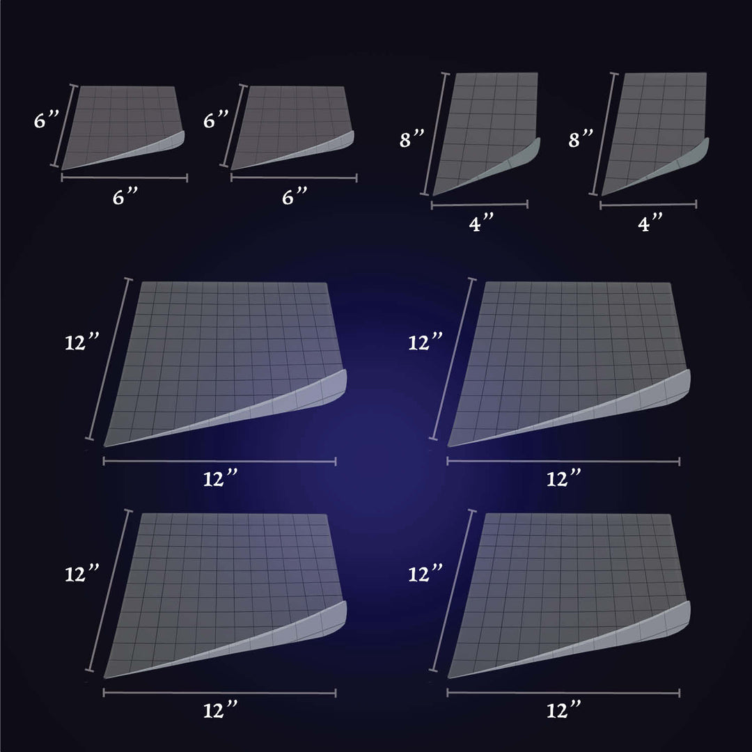 Overlay Clear Grids: 8-pack Assortment