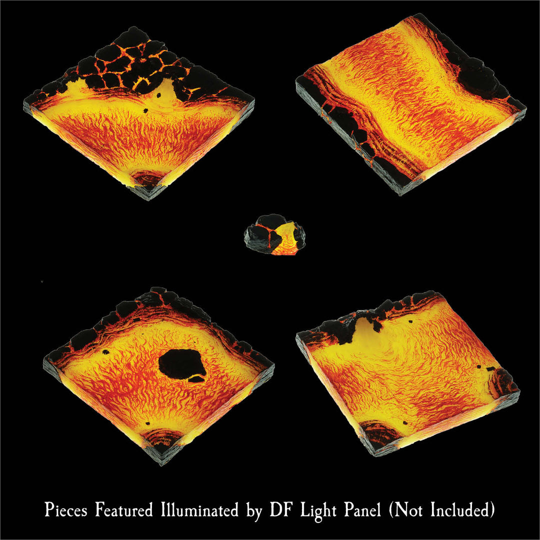 Magma River Pack (Painted) – Dwarven Forge