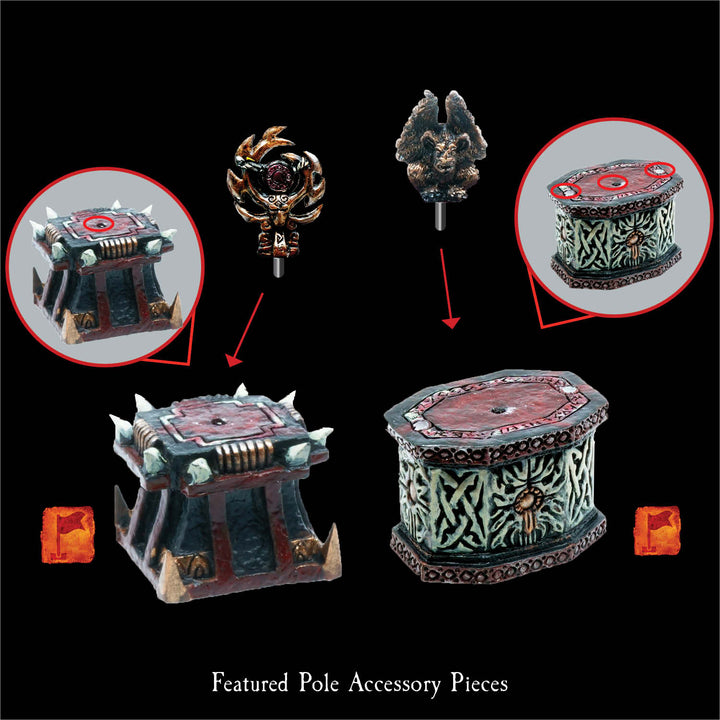 Infernal Pole Accessory Pack - Painted